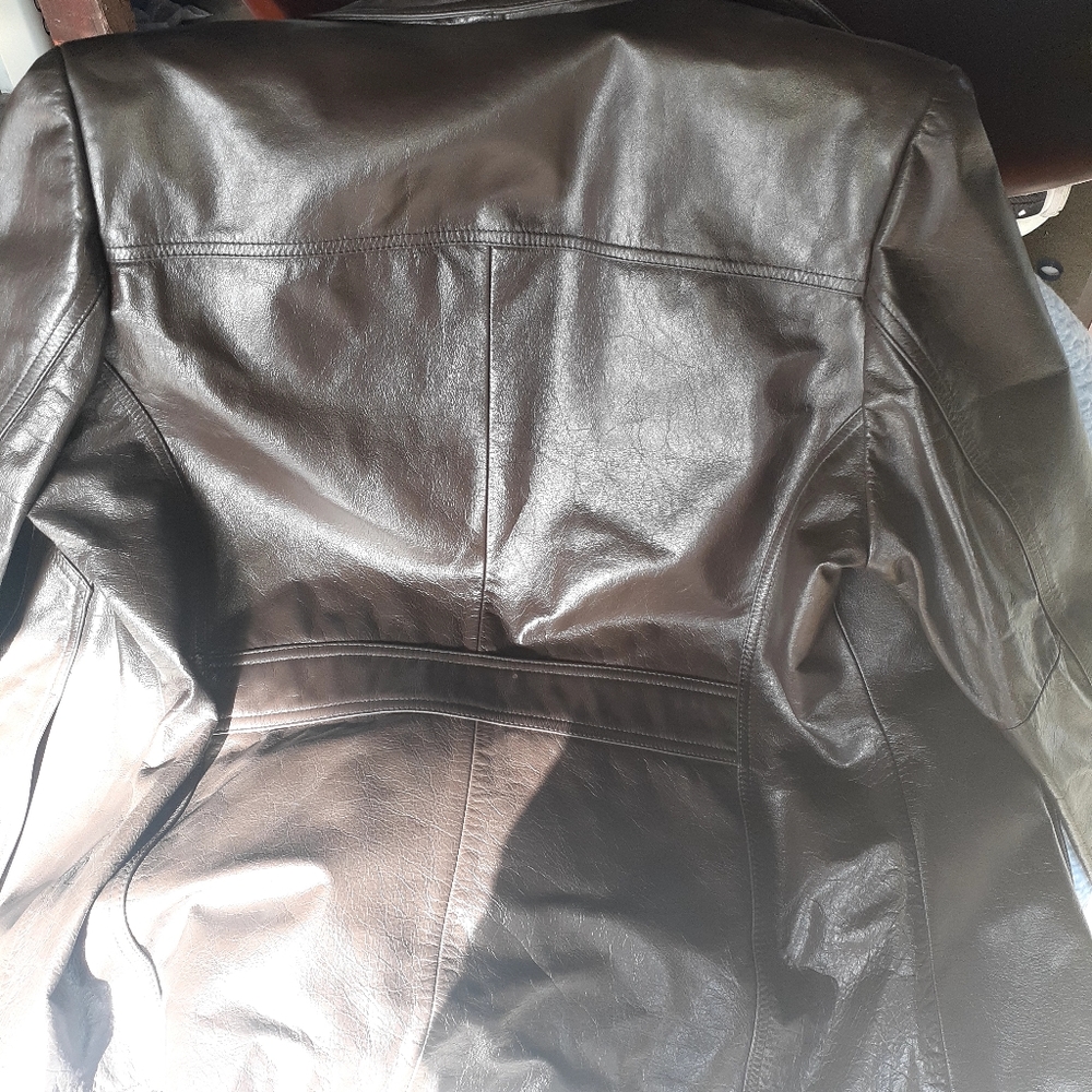 2000's leather jacket